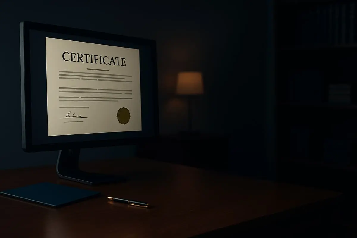 Fast blockchain-based digital content registration interface with one-click protection