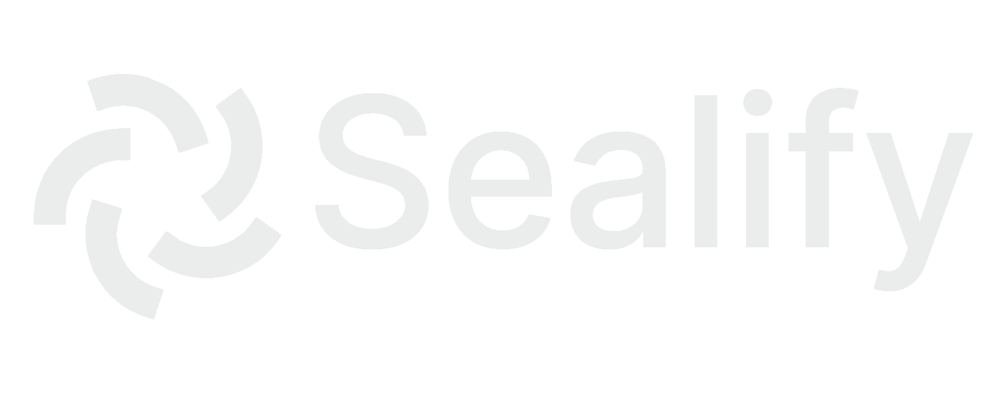 Sealify - Blockchain Digital Verification Platform Logo